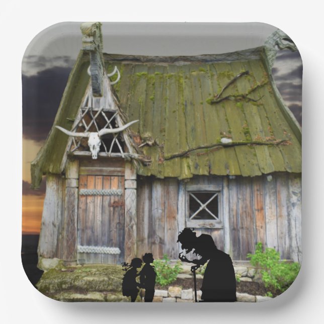 Plato De Papel Halloween (Anverso)