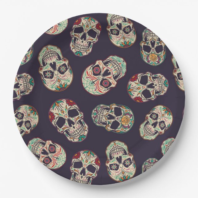 Plato De Papel Halloween (Anverso)