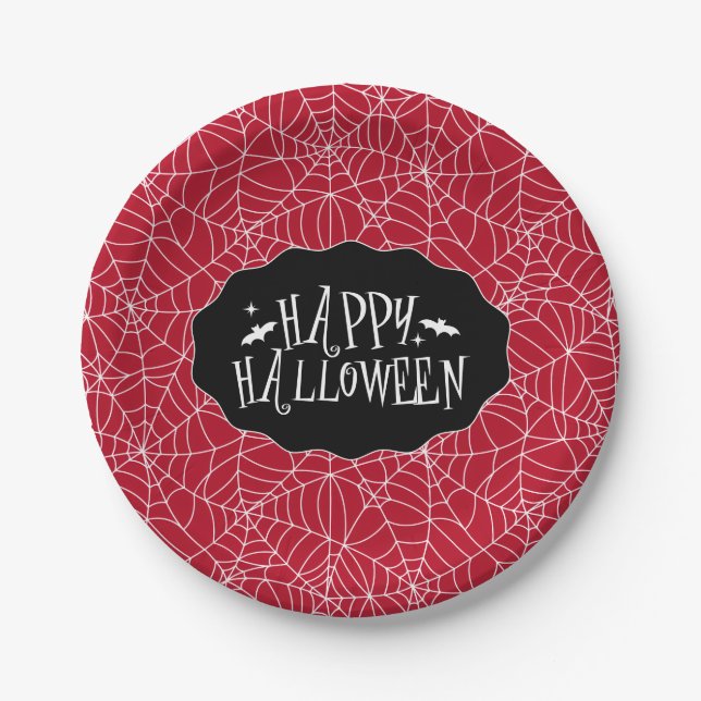 Plato De Papel Halloween  (Anverso)