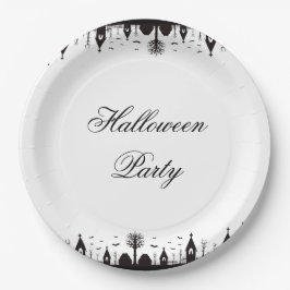 Plato De Papel Halloween