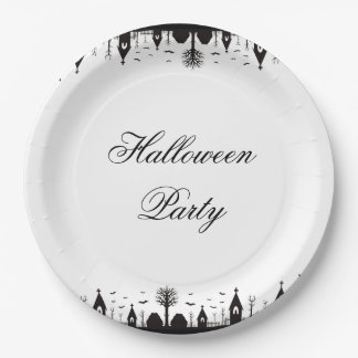 Plato De Papel Halloween