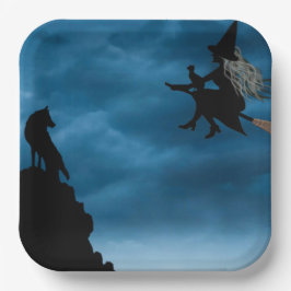 Plato De Papel Halloween