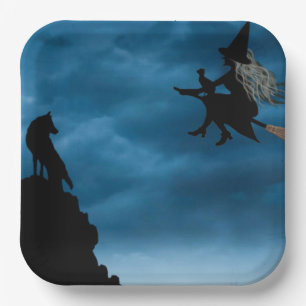 Plato De Papel Halloween