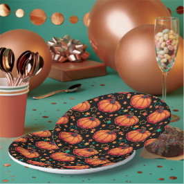 Plato De Papel Halloween