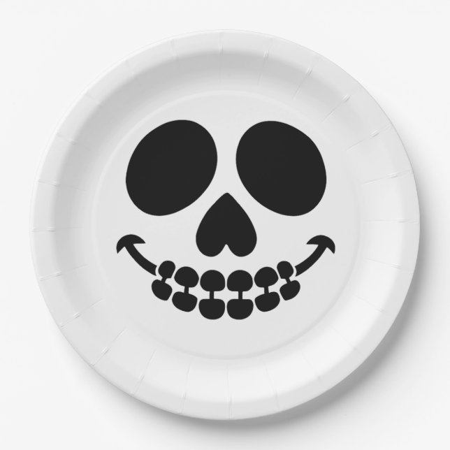 Plato De Papel Halloween. (Anverso)