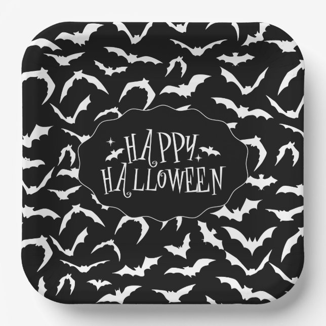 Plato De Papel Halloween  (Anverso)