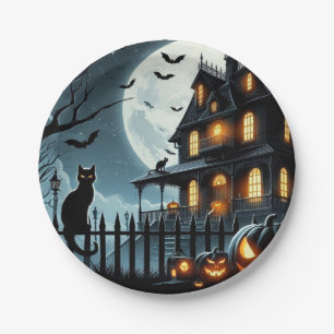 Plato De Papel Halloween