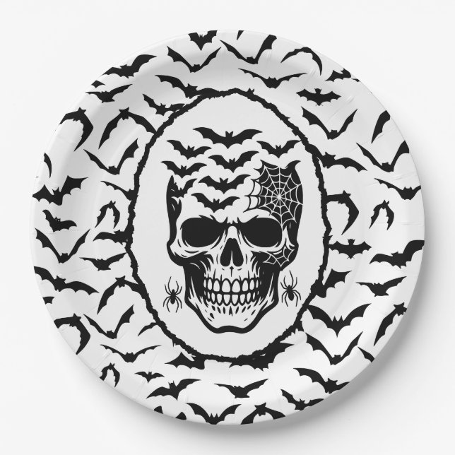 Plato De Papel Halloween (Anverso)