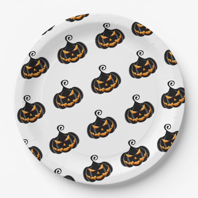 Plato De Papel Halloween (Anverso)