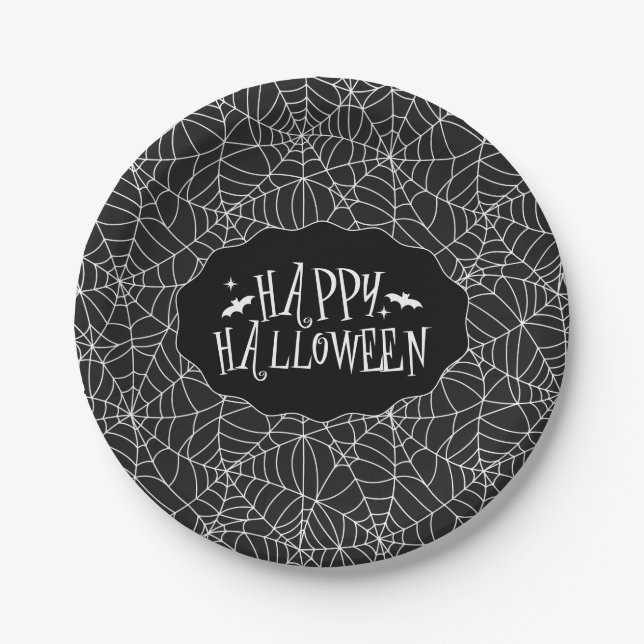 Plato De Papel Halloween  (Anverso)