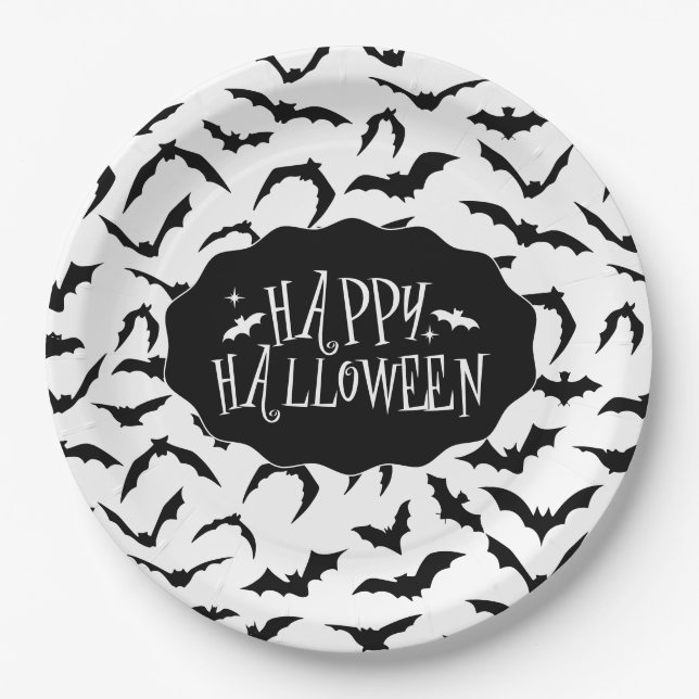 Plato De Papel Halloween  (Anverso)