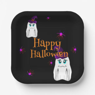 Plato De Papel Halloween