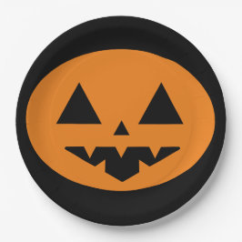 Plato De Papel Halloween