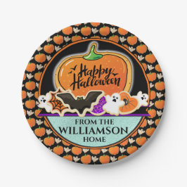 Plato De Papel Halloween