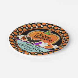 Plato De Papel Halloween