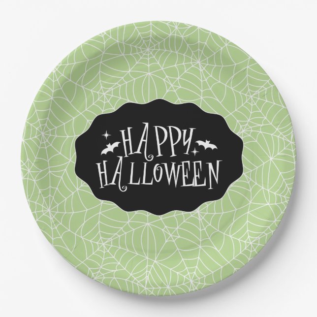 Plato De Papel Halloween  (Anverso)