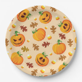 Plato De Papel Halloween