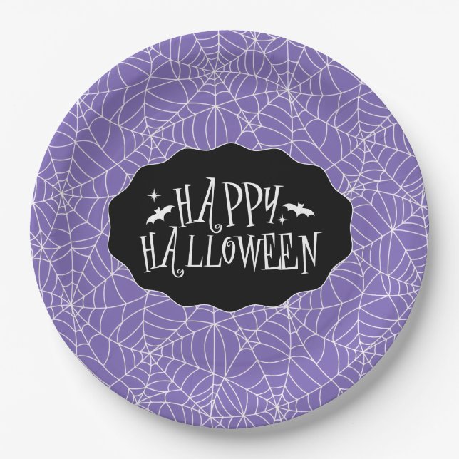 Plato De Papel Halloween  (Anverso)