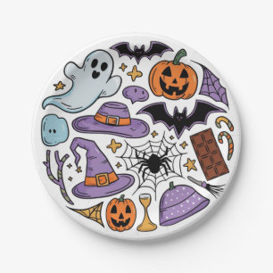 Plato De Papel Halloween 2024