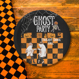 PLATO DE PAPEL HALLOWEEN DANCE