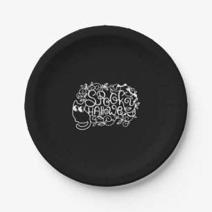 Plato De Papel Halloween de Papercut Spooky Halloween