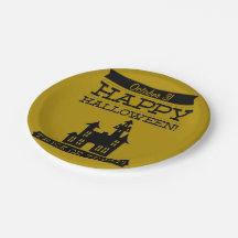 Halloween de retro tipográfico