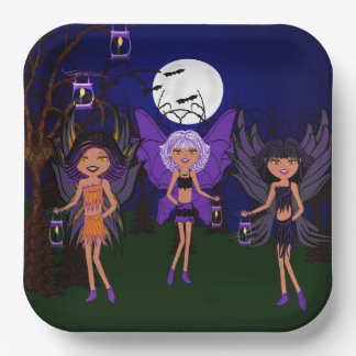 Plato De Papel Halloween Fantea A Las Hermanas Hallow