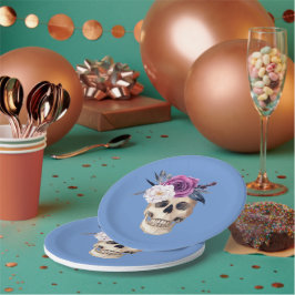 Plato De Papel Halloween Fiesta espeluznante