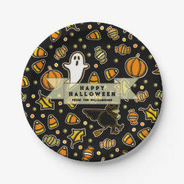 Plato De Papel Halloween Gift Treats