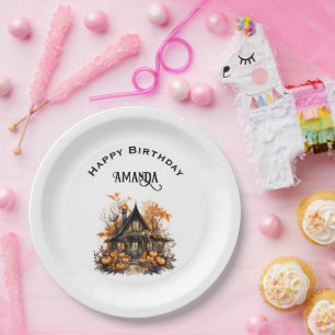 Plato De Papel Halloween - Halloween - Halloween - Hogar obsesion