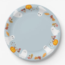 halloween lindos fantasmas y calabazas