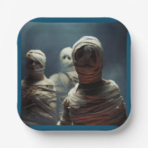 Plato De Papel Halloween - Mamis 2