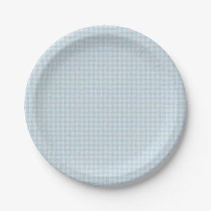 Plato De Papel HAMbyWG - placa de papel - guinga de los azules