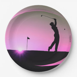 Plato De Papel HAMbyWG - Placas de papel - Golfer