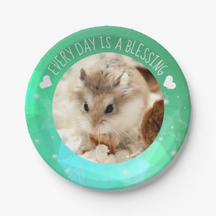 Plato De Papel Hammyville - Cute Robo Hamster Blessing