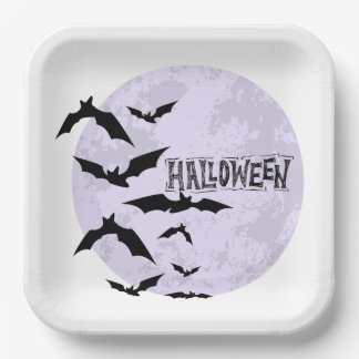 Plato De Papel Happy Halloween Assiette en carton