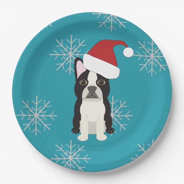 Plato De Papel Happy Howlidays (Anverso)