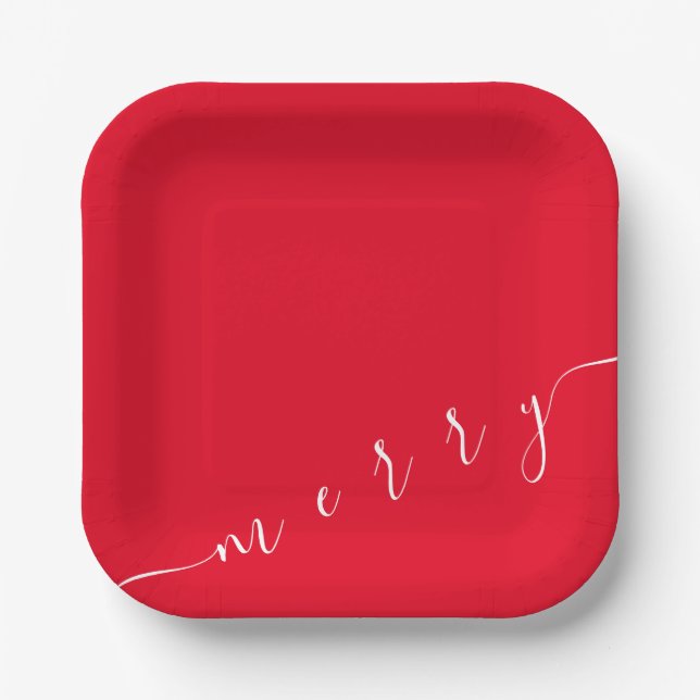 Plato De Papel Happy Merry Fiesta Plate (Anverso)