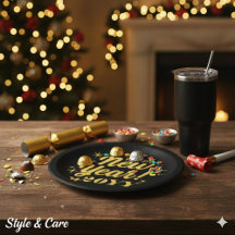 Happy New Year 20YY Custom Round