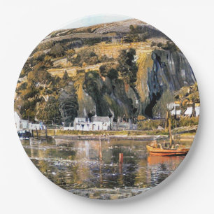 PLATO DE PAPEL HARBOR BARMOUTH WALES