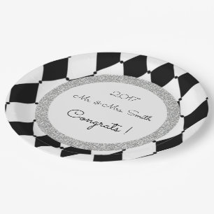 Plato De Papel Harlequin_Wedding-Engagement_Template-Celebration