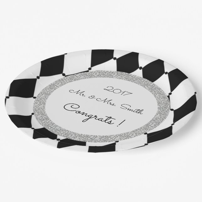 Plato De Papel Harlequin_Wedding-Engagement_Template-Celebration (Angular)