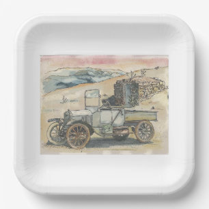 Plato De Papel Harmony Hut