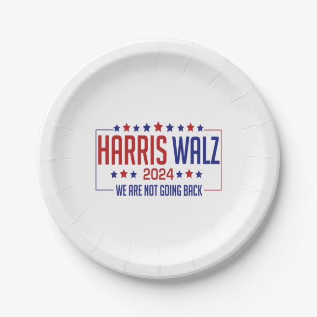 Plato De Papel harris walz (Anverso)