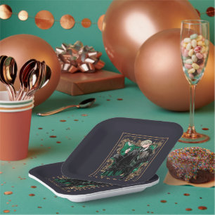 Plato De Papel HARRY POTTER™   Anime Draco Malfoy Sentado