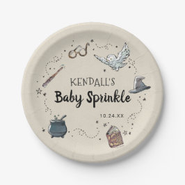 Plato De Papel Harry Potter Baby Sprinkle