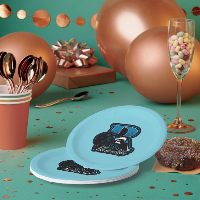 Plato De Papel HARRY POTTER™ | Baño atlético RAVENCLAW™ (Multi)