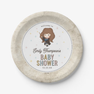 Plato De Papel Harry Potter Chibi Hermione Fiesta de Bebé