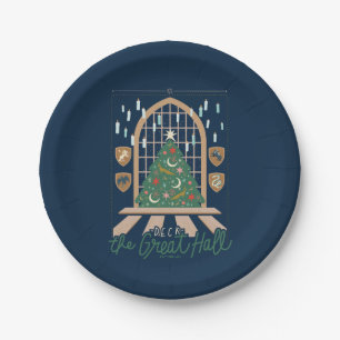 Plato De Papel Harry Potter Deck the Great Hall