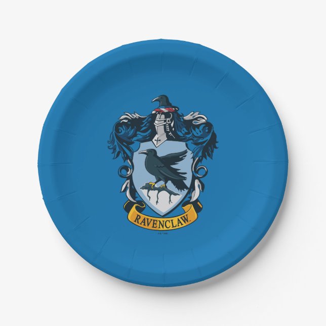 Plato De Papel Harry Potter  | Escudo gótico de Ravenclaw (Anverso)